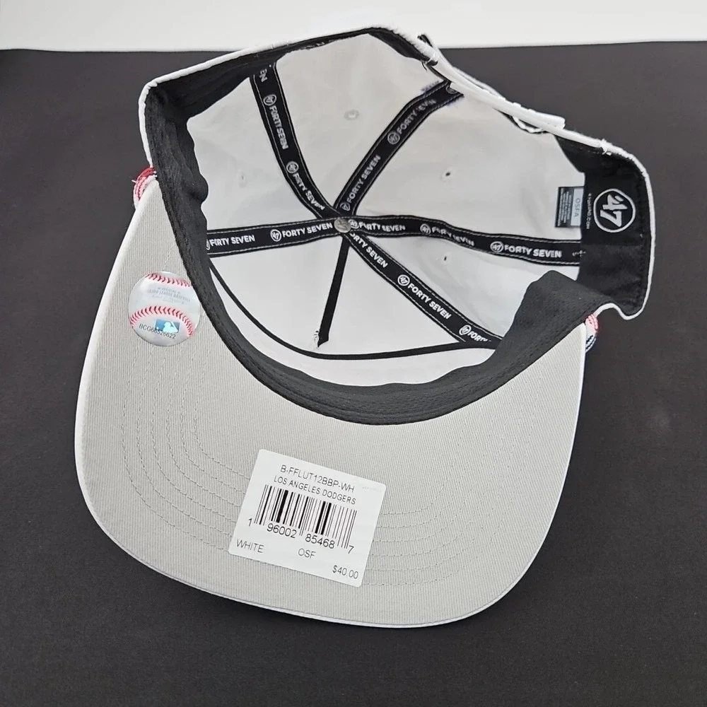 Los Angeles Dodgers MLB Flag Patriotic Strapback Rope‎ Hat Cap 47 New